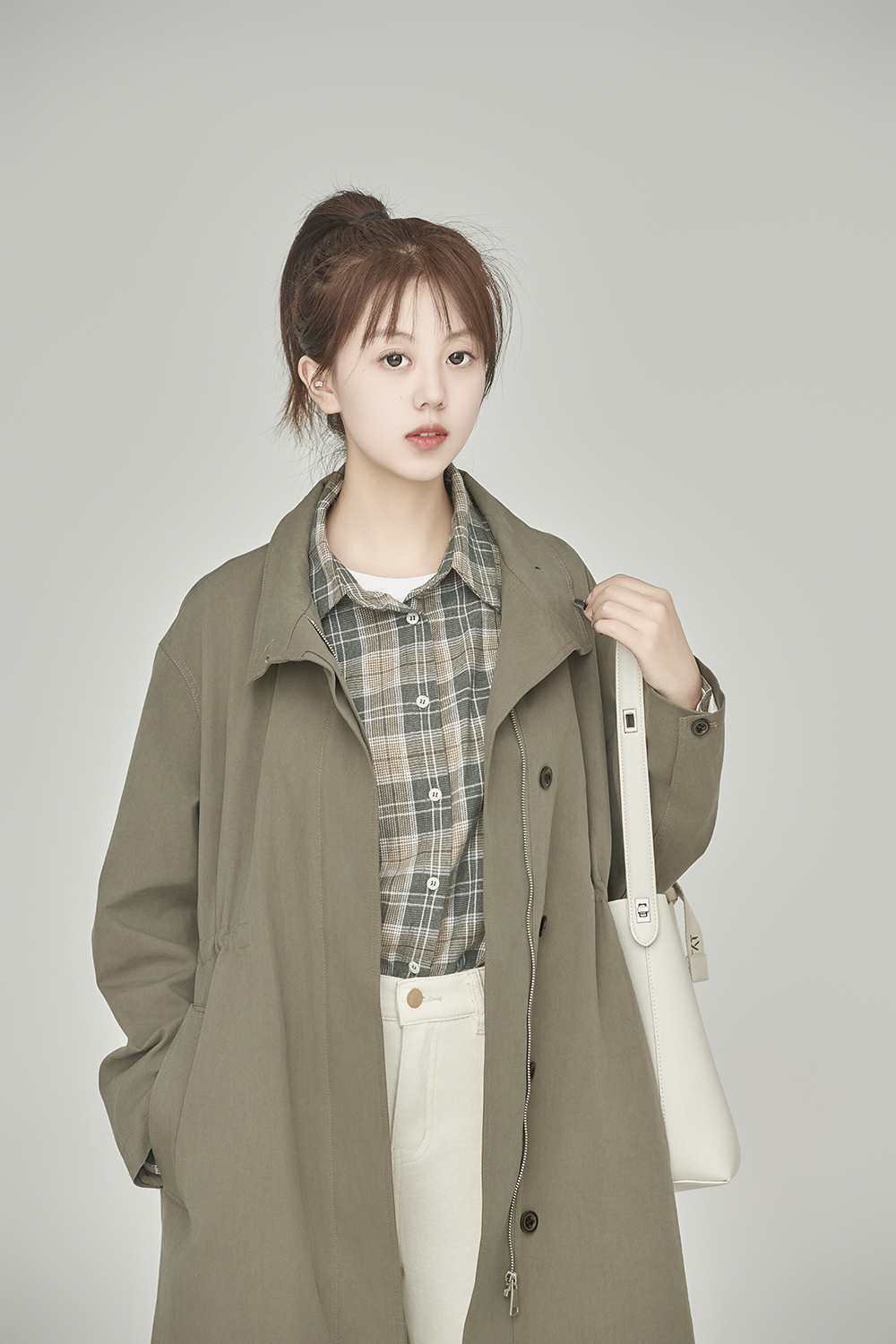 XIMI席米女裝修身風(fēng)衣